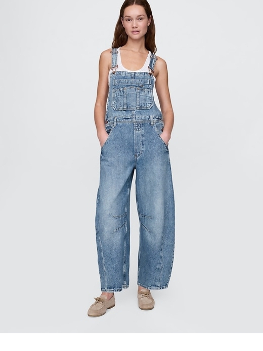 GAP Horseshoe Denim Overalls